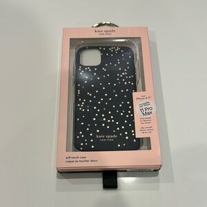 Kate Spade Black Gold iPhone 11 Pro Max Case